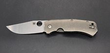 Rare spyderco c186tip for sale  Minneapolis