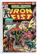 Marvel Premiere #17 Marvel Comics 1974 Larry Hama art / Featuring Iron Fist for sale  Sardis