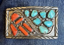Zuni belt buckle for sale  Rio Rancho
