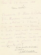 Antoine bourdelle lettre d'occasion  Paris IX