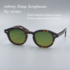 Óculos de sol polarizado masculino verde amarelo degradê óculos Johnny Depp feminino comprar usado Óculos de sol polarizado masculino verde amarelo degradê óculos Johnny Depp feminino comprar usado  Enviando para Brazil
