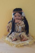 Sammlerpuppe indianer mädchen gebraucht kaufen  Kelkheim