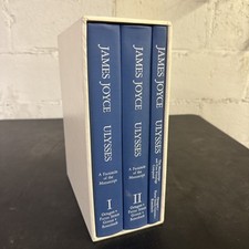JAMES JOYCE ULYSSES MANUSCRIPT FACSIMILE 1975 ROSENBACH w/ SLIPCASE 3 Vol  comprar usado  Enviando para Brazil