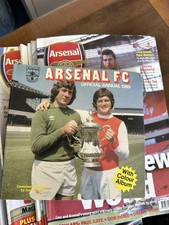 Arsenal programme memorabilia for sale  CHESHAM
