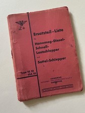 Hanomag ersatzteil liste gebraucht kaufen  Berlin