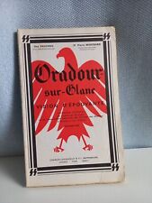 Oradour glane carte.ed d'occasion  Ploërmel