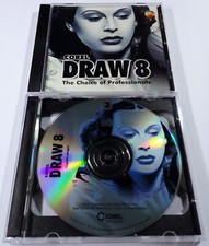 Corel Draw 8 (3-Disc PC CD-ROM, 1997) • COMPLETE/CIB, 3CD, GOOD, TESTED na sprzedaż  Wysyłka do Poland