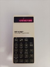 Sinclair Cambridge Programmable Calculator with Carry Pouch - Red LED Screen comprar usado  Enviando para Brazil