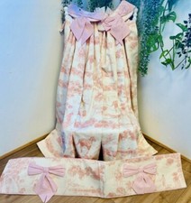 Cream pink cotton for sale  THORNTON-CLEVELEYS