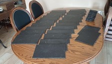 Natural slate placemats for sale  SANDY
