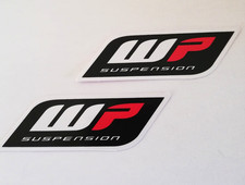 Pegatina WP Sticker WP Suspension, horquilla de suspensión, tuning, carreras de deportes de motor segunda mano  Embacar hacia Mexico