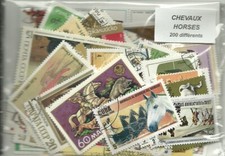 Lot 200 timbres d'occasion  Panissières