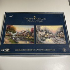 Thomas kinkade 2x500 for sale  NOTTINGHAM