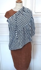 Jupe cotonnade vichy d'occasion  Lille-