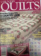 Country quilts magazine for sale  GUILDFORD