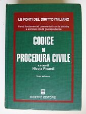 Codice procedura civile. usato  Baronissi