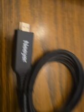 Cabo adaptador 6 pés USB-C para HDMI HDTV 4K 60Hz para Samsung MacBook Pro universal comprar usado  Enviando para Brazil