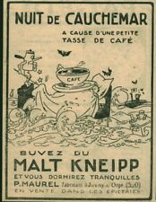Publicité ancienne nuit d'occasion  France