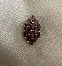Ruby pendant 925 for sale  LONDON