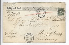 1889 wertbrief grünberg gebraucht kaufen  Berlin