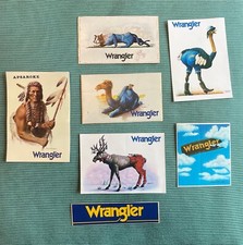 Adesivi wrangler vintage usato  Arese