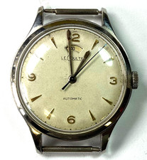 Vintage Le Coultre Bumper Automático 481 Reserva de Energia Aço Inoxidável 33mm comprar usado  Enviando para Brazil