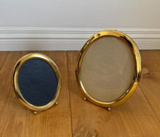 Vintage oval brass for sale  SOUTHSEA