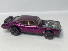 Redline Hot Wheels Olds 442 magenta com interior branco 1969 comprar usado  Enviando para Brazil