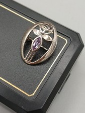 Sterling silver amethyst for sale  NEWTOWNARDS
