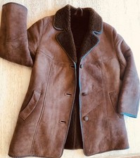 Vintage sheepskin coat for sale  NORWICH