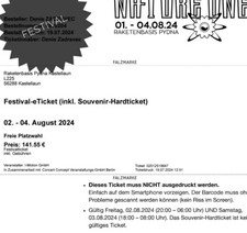Nature festival tickets gebraucht kaufen  Reutlingen