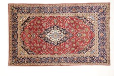 Rientteppich super kashan gebraucht kaufen  Hamburg