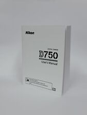 Nikon d750 instruction for sale  Brooklyn
