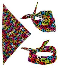 Bandana peace 55x55cm gebraucht kaufen  Wiesbaden