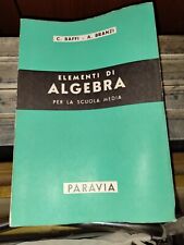 Libro elementi algebra usato  Cerveteri