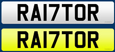 Ra17tor private plate for sale  BRIDGEND