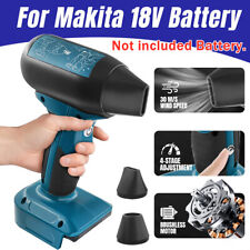 Mini ventilador turbo portátil sem escova 4 velocidades ventilador violento para bateria Makita 18V comprar usado  Enviando para Brazil
