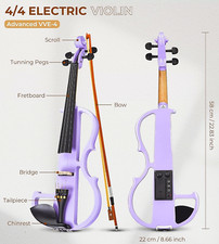 Violin electric full for sale  Kingsley