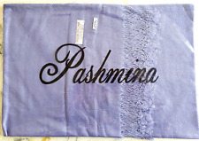 Pashmina seide flieder gebraucht kaufen  Freiburg im Breisgau