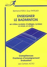 Enseigner badminton milieu d'occasion  France