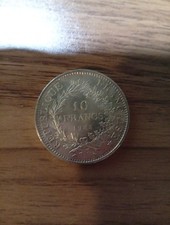 Pièces 10 francs d'occasion  Oisemont