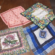Vintage silky handkerchiefs for sale Vintage silky handkerchiefs for sale  CLECKHEATON