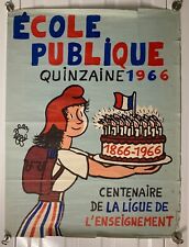 Jean effel affiche d'occasion  Paris IX