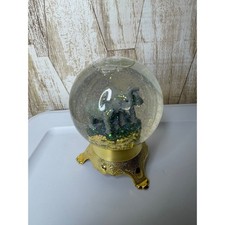 Globo de Neve Vintage Elefante Mãe Bebê Glitter Água Base Dourada, usado comprar usado Globo de Neve Vintage Elefante Mãe Bebê Glitter Água Base Dourada, usado comprar usado  Enviando para Brazil