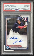 WALKER JENKINS PSA 10 2024 BOWMAN #CPA-WJ CROMADO AUTOMÁTICO 1ST PROSPECT TWINS 9122 comprar usado  Enviando para Brazil