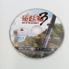 Way of the Samurai 3 PS3 PlayStation 3 autêntico somente disco japonês comprar usado  Enviando para Brazil
