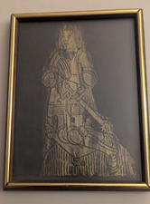 Vintage framed handmade for sale  Fair Lawn