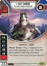 Star Wars Destiny: Wat Tambor-Techno Union Foreman [Menta/Tom de menta] Convergence Sw Fan comprar usado  Enviando para Brazil