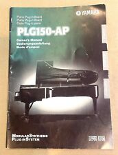 Manual do proprietário Yamaha PLG150-AP comprar usado  Enviando para Brazil