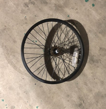 Roda traseira de bicicleta 18" / aço / roda livre (preta), usado comprar usado  Enviando para Brazil